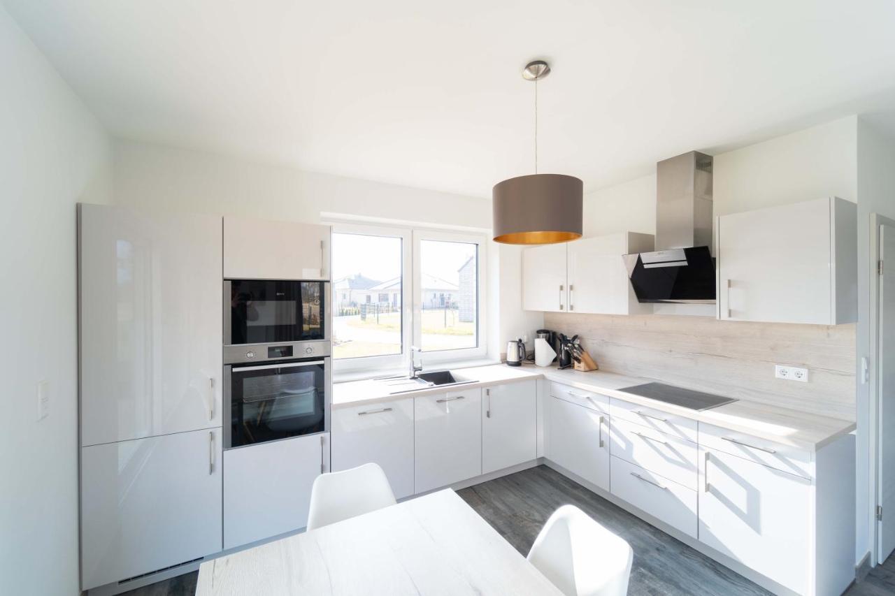 Ferienhaus Seeblick Am Harkebruegger See Mit Sauna Und Kamin Barssel  Exteriér fotografie