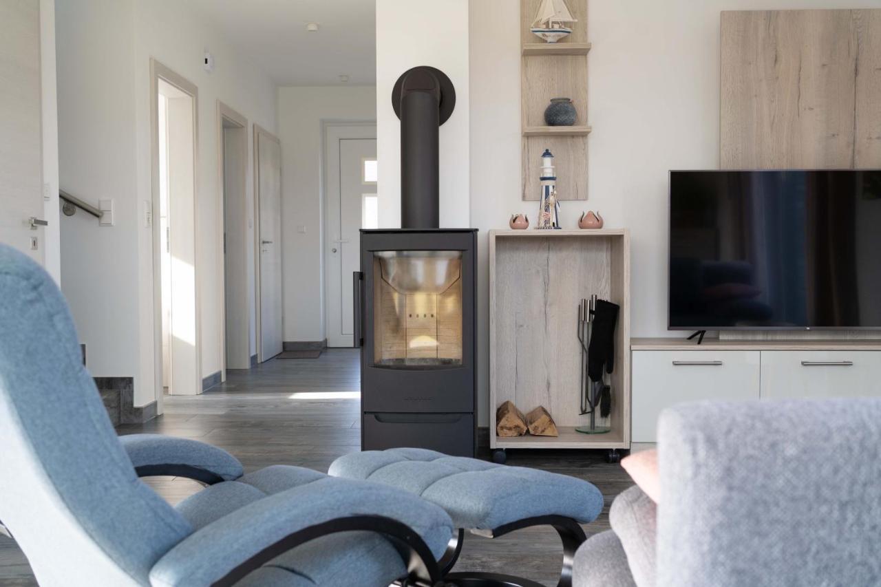 Ferienhaus Seeblick Am Harkebruegger See Mit Sauna Und Kamin Barssel  Exteriér fotografie